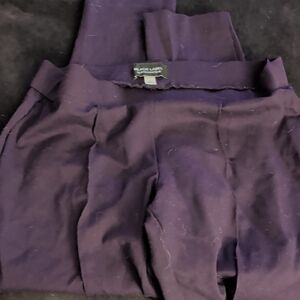 Elegant Purple Women's Trousers by Black Label